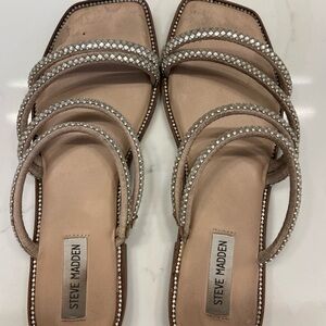 Vince Camuto sparkly sandals 9